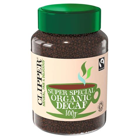 Clipper Organic Decaffeinated Coffee 100g Zoom