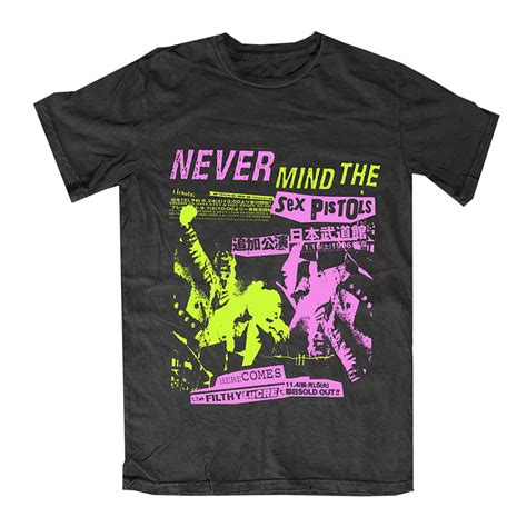Sex Pistols Never Mind The Sex Pistols Black T Shirt Recordstore