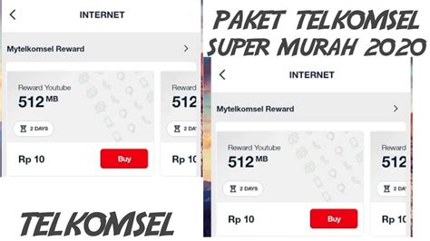 Beberapa paket internet berikut ini bisa mendung kebutuhan internet harianmu apabila kuota yang kamu gunakan. Paket Internet Telkomsel Paling Murah 2020 - YouTube