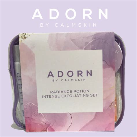 Adorn Radiance Potion Intense Exfoliating Set By Calm Skin Lazada Ph