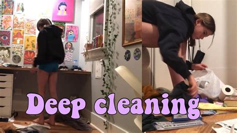 Deep Cleaning My Bedroom Time Lapse Youtube