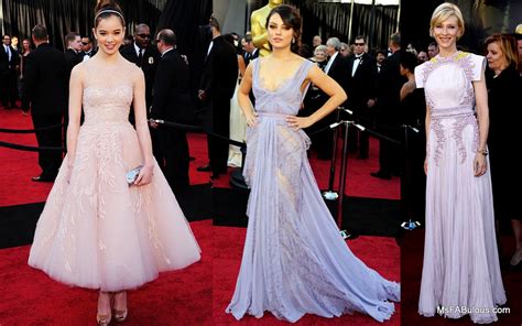 Oscars Red Carpet Winners Fashion News