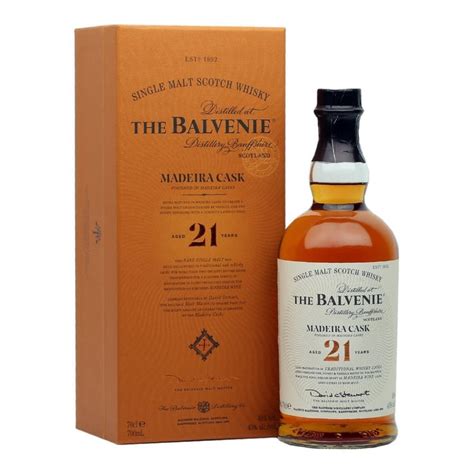 Buy Balvenie Madeira Cask 21 Year Old Single Malt Scotch 700ml At
