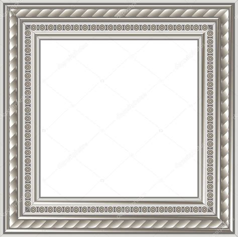 Up to 70% off upholstery. Modern silver photo frame ⬇ Vector Image by © AamerArt ...
