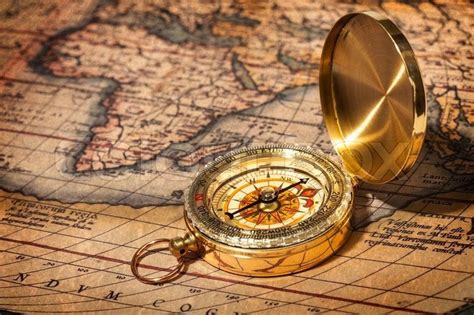 Karte Und Kompass