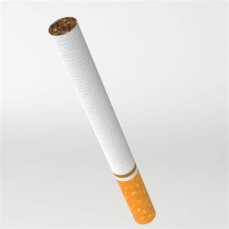 Cigarette production ready 3D model - TurboSquid 1409594