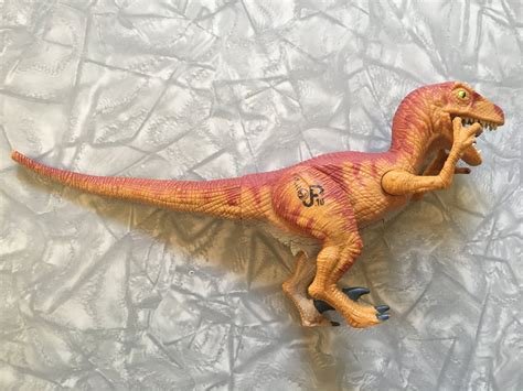 1993 Jurassic Park Velociraptor Jp10 Dinosaur Action Figure Etsy Canada Jurassic Park