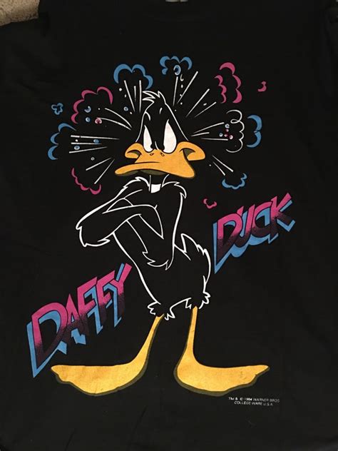 Vintage Daffy Duck T Shirt Etsy