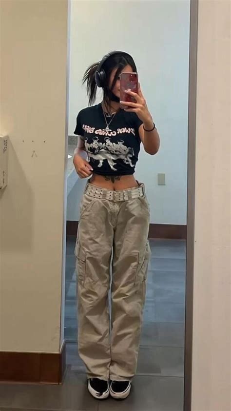 Cargo Pants Outfit Tomboy Style Outfits Fashion Outfits Swaggy Outfits