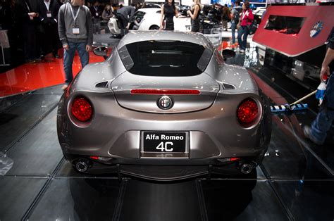 2015 Alfa Romeo 4c Launch Edition Make Us Debut Automobile