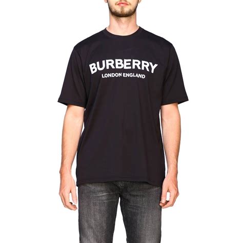 Burberry Womens T Shirt In Black Lyst