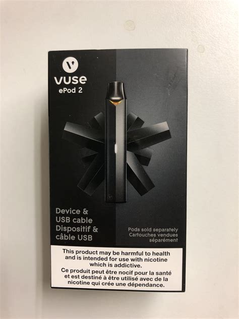 Vuse Epod 2 Device And Usb Cable Pack Mart31