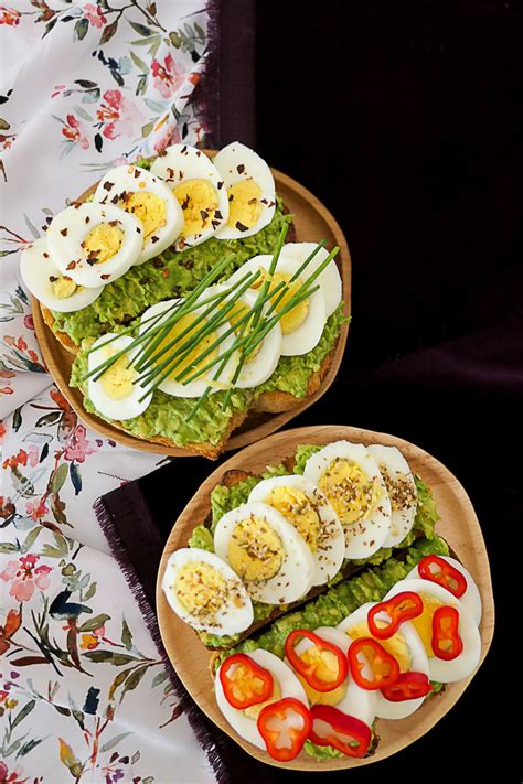 Hard Boiled Egg Breakfast Toasts Ideas Lucis Morsels