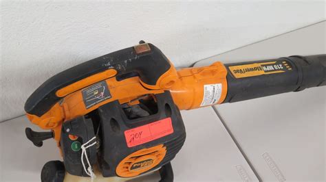 Is there a cheap fix for this or a part i need to replace when i pull the string numerous times till my arm. Poulan Pro Leaf Blower Vacuum Blower/Vac, 25cc, 210 MPH - Oahu Auctions