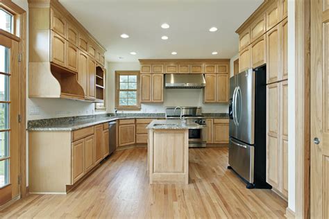 43 "New and Spacious" Light Wood Custom Kitchen Designs