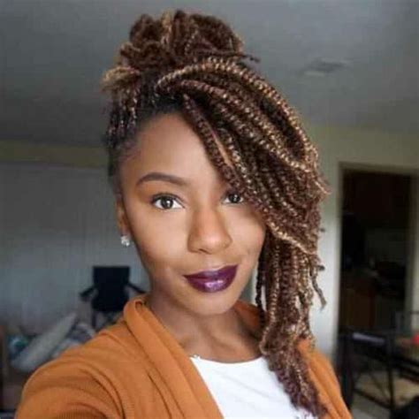 Add some beads and hair rings for a playful look. 201 Small And Jumbo Havana Twists For You - Style Easily