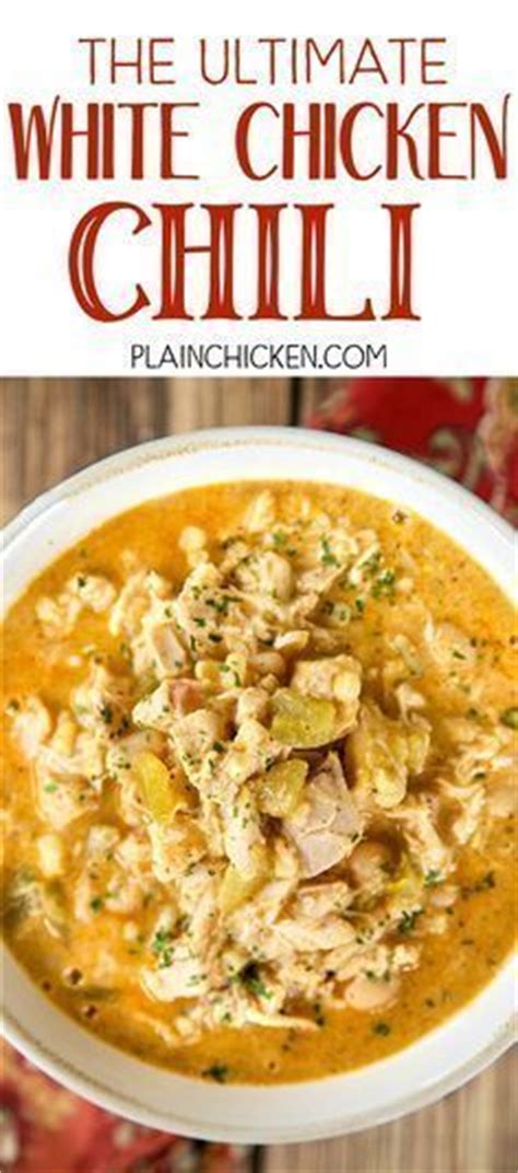 I used shredded rotisserie chicken for this white chicken chili recipe, but you can use any leftover chicken you have or this is seriously the best white chicken chili recipe ever. Best White Chicken Chili Recipe Winner