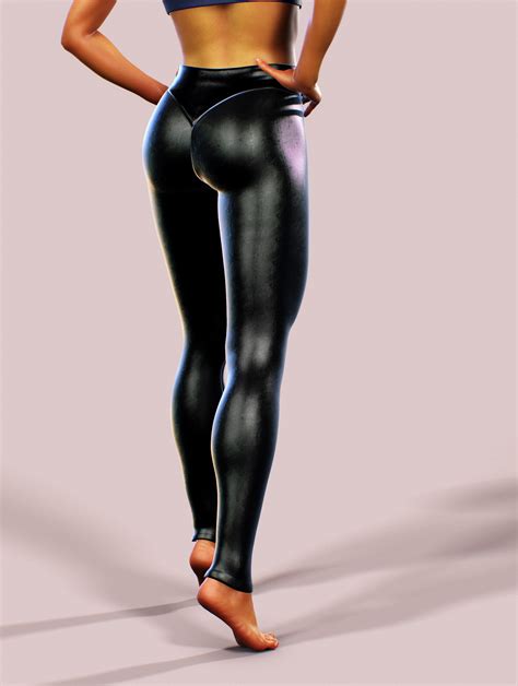 faux leather leggings sexy wet latex look yoga pants etsy