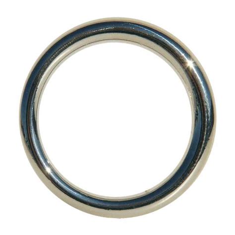 edge seamless o ring metalowy ring średnica 5 1 cm