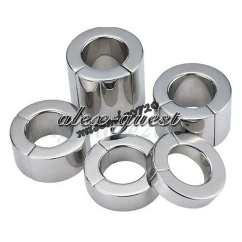 Stainless Steel Male Heavy Duty Magnetic Ball Stretcher Man Enhancer