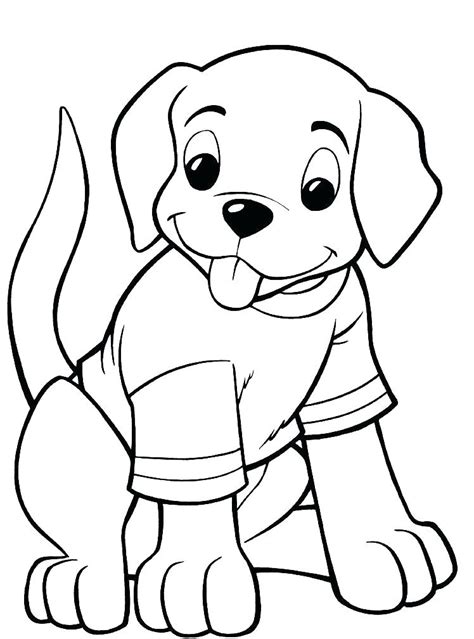 Baby Puppy Coloring Pages At Getdrawings Free Download
