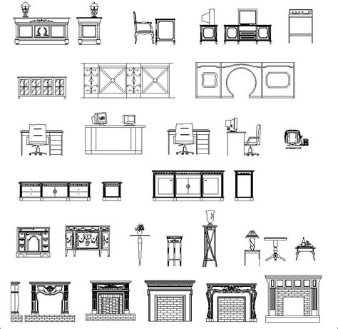 Cabinet Autocad Blockselevationdetails Collections All Kinds Of