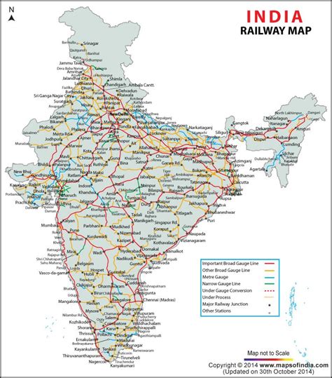 Railway Map With Zones
