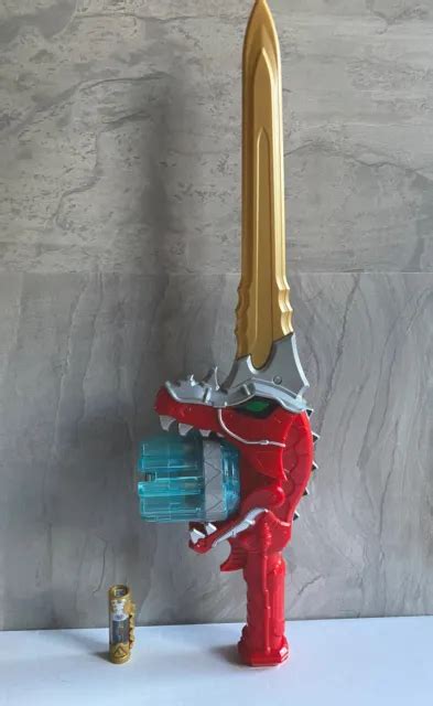 Power Rangers Dino Charge Drive Saber Super Sword And Gold Sd Charger £9