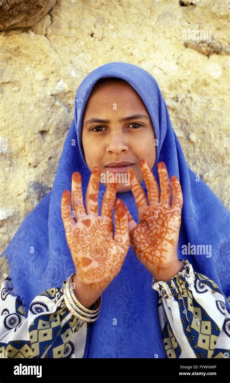 Africa Egypt Sahara Siwa People Stock Photo Alamy