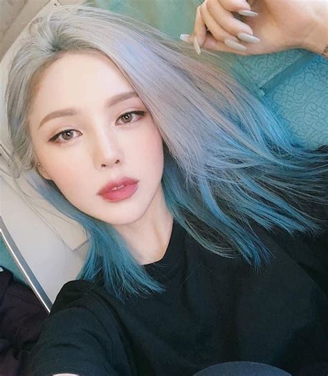 Pin By Bo Bo On Makeup Korean Hair Color Hair Color Pastel Asian Hair