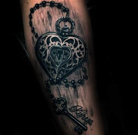 Heart Locket Tattoos Designs Ideas And Meaning Tattoos