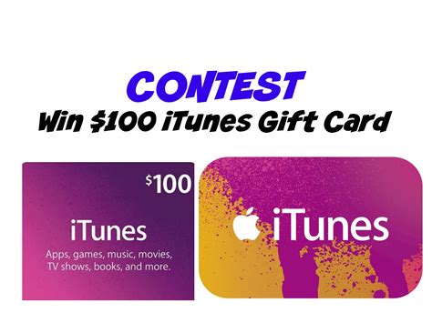 You can buy them in different styles and denominations buy using knet/credit card and get the code by email within minutes itunes $100 gift card (us) activation code & download. Contest: Win a $100 iTunes Gift Card | Entertain Kids on a ...