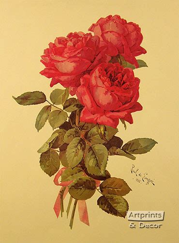 Roses Framed Art Print By Paul De Longpre At