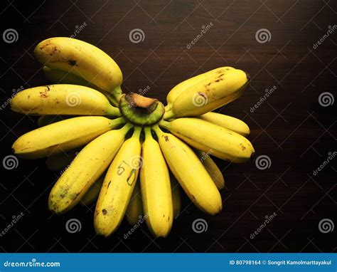 Golden Bananas Stock Photo Image Of Asia Fruit Fresh 80798164