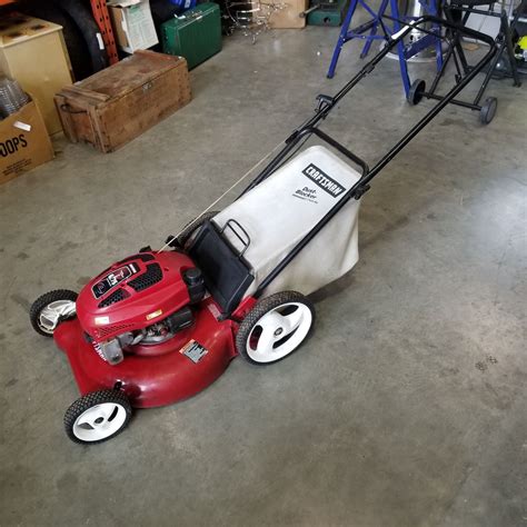 Craftsman 675 Turbo Cooled Gas Lawn Mower W Catcher