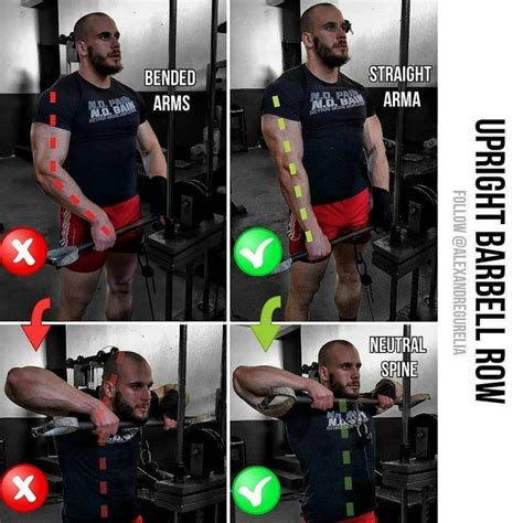 Upright Barbell Row Traps Workout Workout Guide Fitness Lifestyle