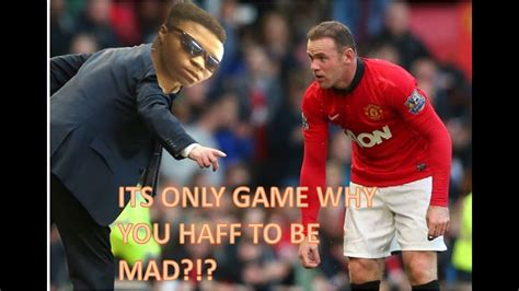 Wayne Rooney Angry Rooney On Rampage Youtube