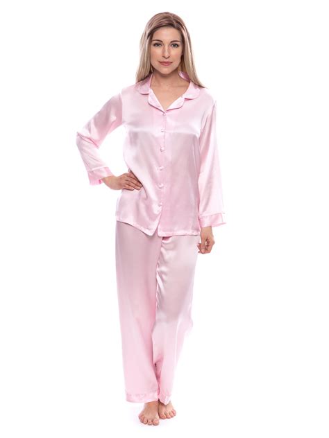 Womens 100 Silk Pajama Set Luxury Sleepwear Pjs By Texeresilk