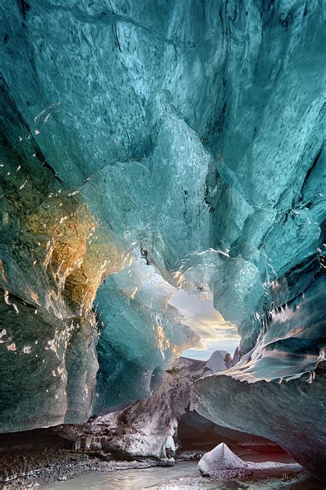 Ice Cave Vatnajokull Glacier Photograph By Lee Frost