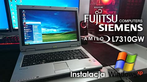 Instalacja Windows Xp Fujitsu Siemens Amilo L7310gw Cz1 Youtube
