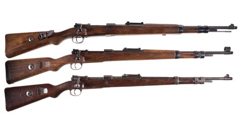 Three Mauser 98k Bolt Action Rifles Rock Island Auction