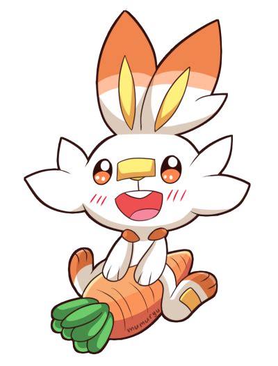 Pokemon Scorbunny By Mumuryu On Deviantart