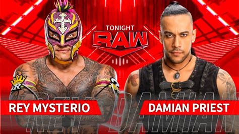 Rey Mysterio Vs Damian Priest Full Match WWE Raw 25 April 2023