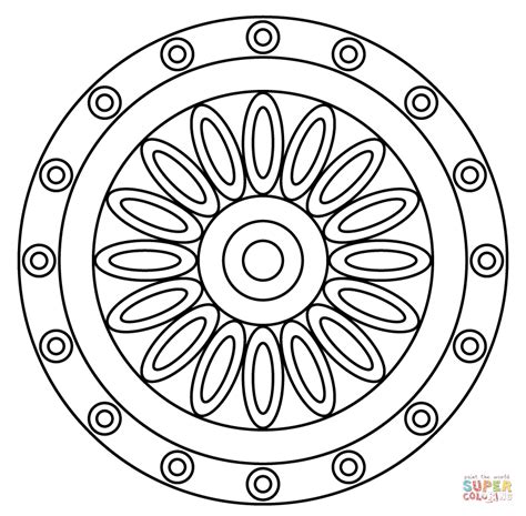 Mandala Pattern Coloring Pages For Adults Kellarintotuuksia