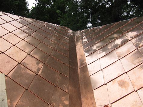 Copper Shingle Roofing 18 Fine Metal Roof Tech