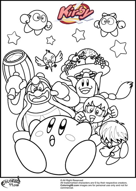 Kirby Coloring Pages Coloringpages234 Coloringpages234