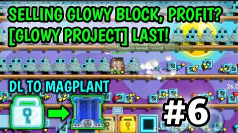 Dl To Magplant 6 How Profit With Glowy Block Growtopia 2020 Youtube