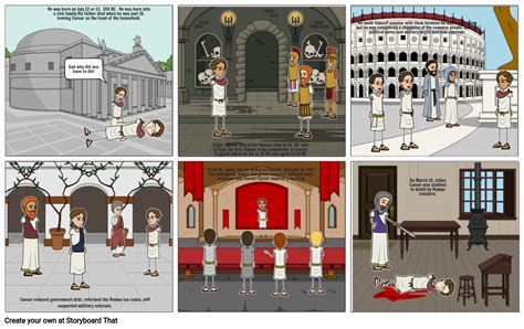 Julius Caesar Storyboard By Bmckinney0924