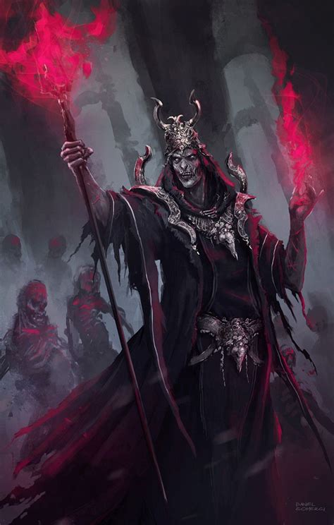 Necromancer By Daniel Comerci On Artstation Artwork Ddzj9