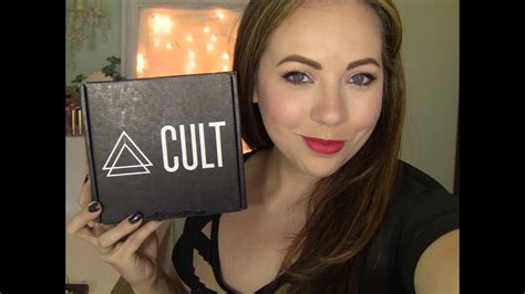 cult cosmetics blackbox unboxing youtube